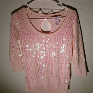 Sequin sweater